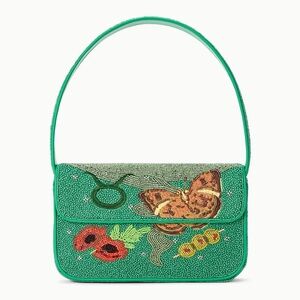 STAUD ZODIAC BEADED TOMMY BAG TAURUS